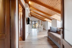 Posezení v ubytování Casa Verde - Grignasco