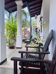 Κήπος έξω από το Solara Stay