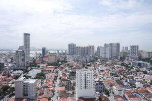 Γενική άποψη της πόλης Τζωρτζ Τάουν ή θέα της πόλης από  αυτό το διαμέρισμα