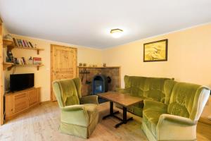 Un lugar para sentarse en Ferienhaus Familie Plaß