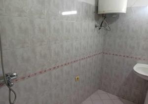 a bathroom with a toilet and a sink at Vila 1926 Entrepreneur in Polisi i Vogël