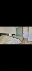 a bedroom with two beds and aicter at Shoshi apartment in Peje