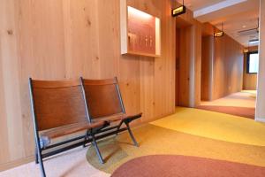 Χώρος καθιστικού στο Henn na Hotel Express Osaka Namba Nipponbashi