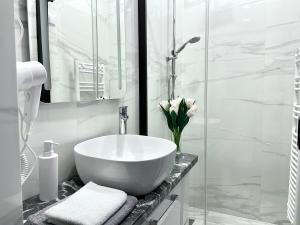 Ένα μπάνιο στο Belvárosi Apartman