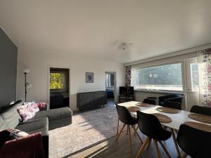 Χώρος καθιστικού στο Apartment Rovaniemi Center 8