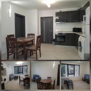 Kuchyň nebo kuchyňský kout v ubytování Апартамент Актив Спорт Гранд