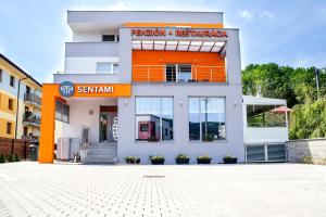 The building in which a vendégházakat is located