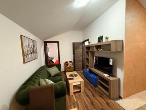 TV a/nebo společenská místnost v ubytování Gintas Comfort