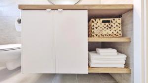Koupelna v ubytování Apartmaji Diversorio + 57 fotografií