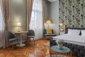 Postel nebo postele na pokoji v ubytování Central Park Apartments