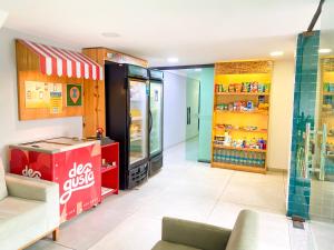 Χώρος καθιστικού στο 02 Flat Golden Home Boa Viagem