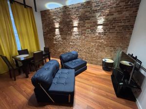 Χώρος καθιστικού στο KK Apartament Marszałkowski