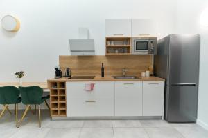Dapur atau dapur kecil di Apartments Lukas 2