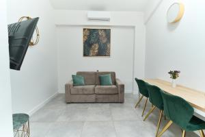 Ruang duduk di Apartments Lukas 2 +2 gambar