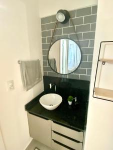 Et badeværelse på Moderno 60m Roda gigante BrisaMarBC2 + 30 billeder