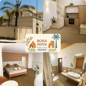 a collage of photos of a house at BONA NOVA-Puglia Living in Massafra
