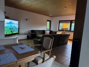Posezení v ubytování Ferienhaus Gerlinde