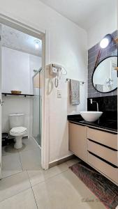 Et badeværelse på Moderno 60m Roda gigante BrisaMarBC2