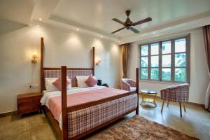 Кровать или кровати в номере Hotel Sea Castle