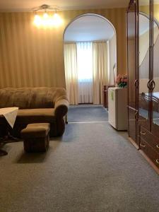 Χώρος καθιστικού στο Hotel Diana