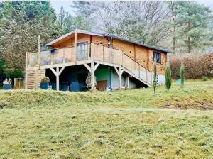 Κήπος έξω από το Chalet près du lac +19 φωτογραφίες