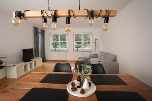 Μια τηλεόραση ή/και κέντρο ψυχαγωγίας στο Lo Ferienwohnung