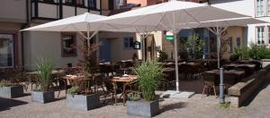 Restaurace v ubytování La Flamme Wertheim garni