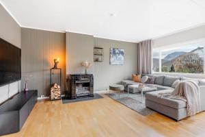 Posezení v ubytování Family Home Downtown