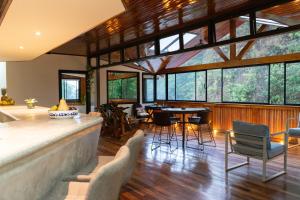 Χώρος καθιστικού στο Casa Coyota Hotel