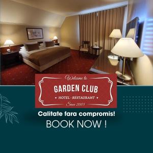 Кровать или кровати в номере Hotel Garden Club