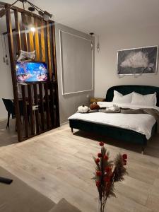 Postel nebo postele na pokoji v ubytování Serenity Oasis 3