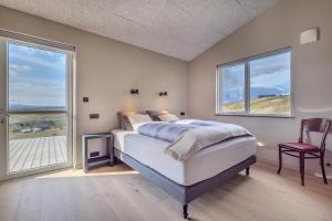Una cama o camas en una habitación de Mountain View Villa
