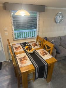 Posezení v ubytování Prestige Static Caravan on 5 Star Holiday Park