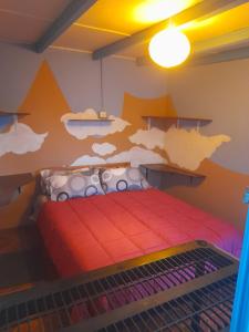 Ένα ή περισσότερα κρεβάτια σε δωμάτιο στο La Casa EcoExplor