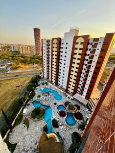 Bassein majutusasutuses Oásis Termal Flat Top Exclusivo Em Caldas Novas või selle lähedal