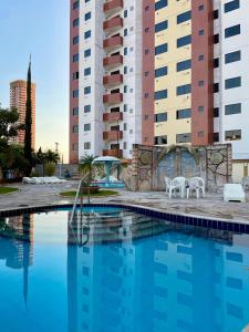 Bassein majutusasutuses Oásis Termal Flat Top Exclusivo Em Caldas Novas või selle lähedal