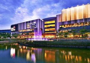 Permandangan sungai dekat dengan apartmen