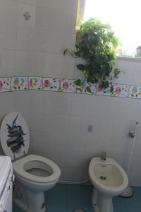 Salle de bains dans l'établissement Il Castagno B&B
