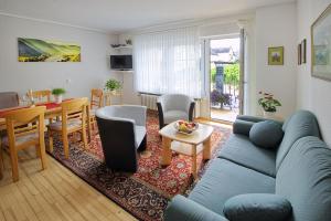 The lounge or bar area at Gästehaus Scholtes-Hammes