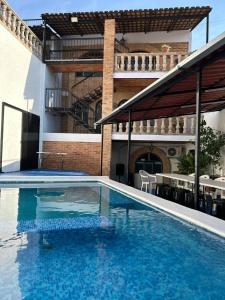 Bazén v ubytování Casa Linda Vista - Un lugar para amigos y familias nebo v jeho okolí