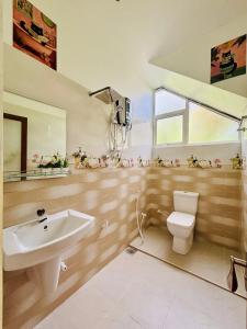 Koupelna v ubytování Meows homestay