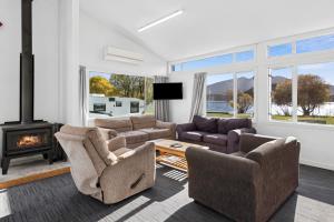 Гостиная зона в Hampshire Holiday Parks - Glendhu Bay