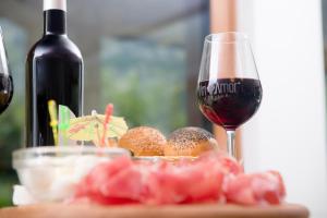 Nápoje v ubytování Agriturismo Vin e Amor