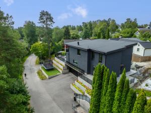 Budova, kde se vila nachází