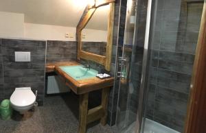 Kúpeľňa v ubytovaní Privat Kamzik