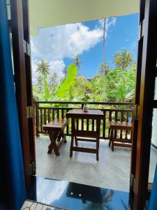 Balkón nebo terasa v ubytování Beach heaven villa