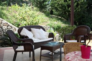 Vonkajšia záhrada v ubytovaní Orizzonte Apartments Lefkada