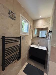 Ένα μπάνιο στο Gîte de la Trémiére