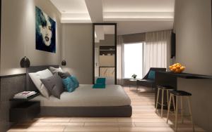 Ліжко або ліжка в номері Twister Apartments