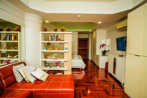 Χώρος καθιστικού στο Sky beach condominium +9 φωτογραφίες